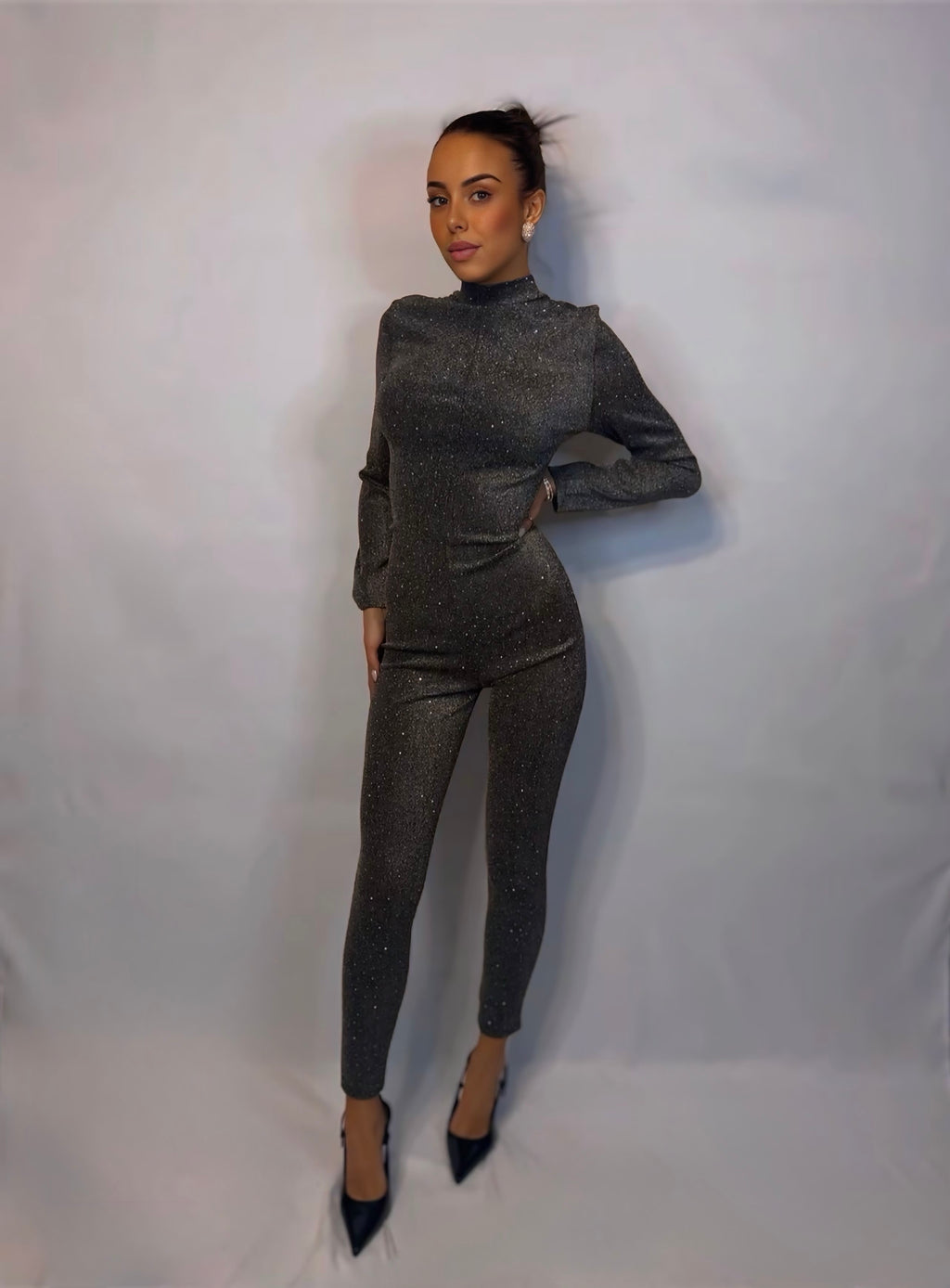 JUMPSUIT SILVER GLOW