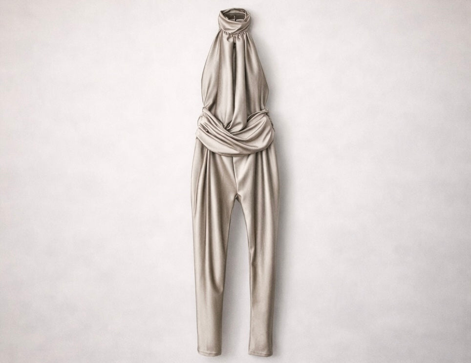 JUMPSUIT HALTER SOFT